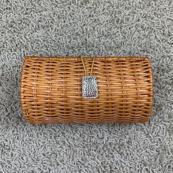 NWT Lilly Pulitzer GWP wicker case boca blue sailabration - Picture 6 of 6